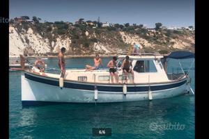 gozzo cabinato vetroresina 10 metri 