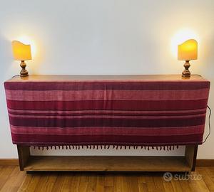 Testiera letto in legno