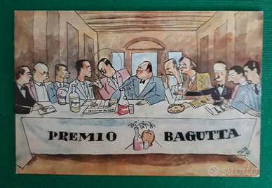 Cartolina trattoria toscana "Bagutta " Milano