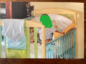 Lettino Pali colorato