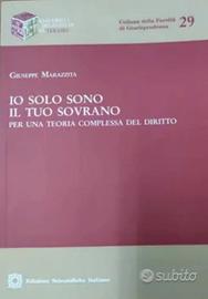 Libro "Io Solo Sono Il Tuo Sovrano"