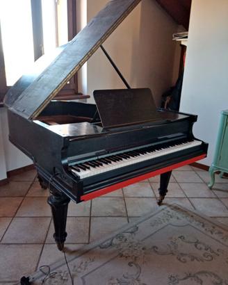 pianoforte a coda nero con tastiera Casio cdp 100