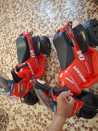 Lenovo motorcycle elettrica per bambini a 12V ross