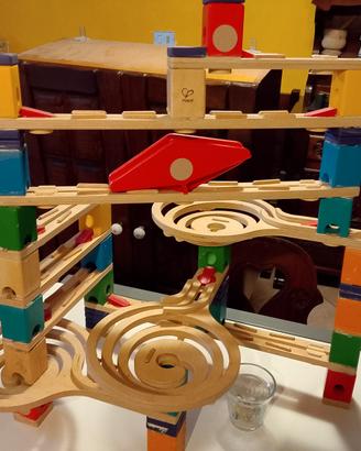 Pista delle biglie  in legno, Hape Quadrilla
