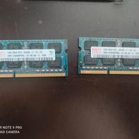 RAM 2 banchi da 2gb pcl 3 8500