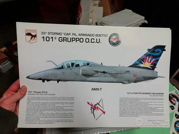 Litografie AMX aeronautica militare nuove