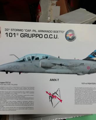 Litografie AMX aeronautica militare nuove