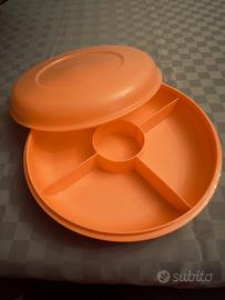 Antipastiera Tupperware colre arancione