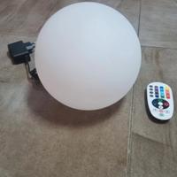 Lampada a LED multicolor sferica