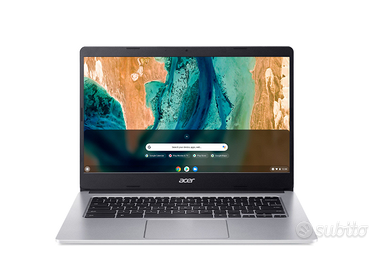 ACER CHROMEBOOK 314 CB314-2H 14" Silver Nuovo e Az