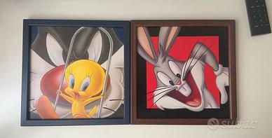 Quadri Warner bros per camera bambini