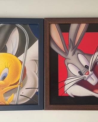 Quadri Warner bros per camera bambini