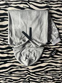 Hoodie Vintage L- Grigio Melange