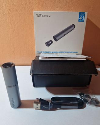 Custodia di Ricarica SAVFY Mini Bluetooth 4.1–Solo
