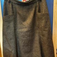 Gonna in lana midi 4 teli godè