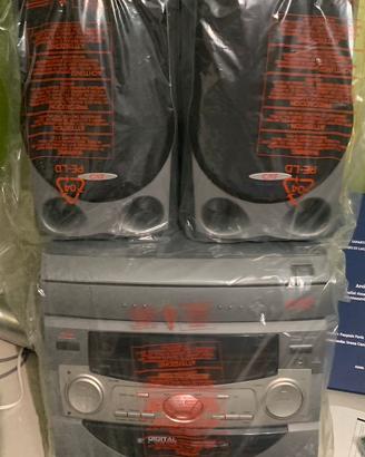 Impianto stereo vintage