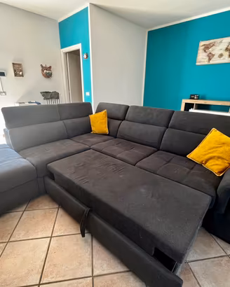 Divano angolare letto