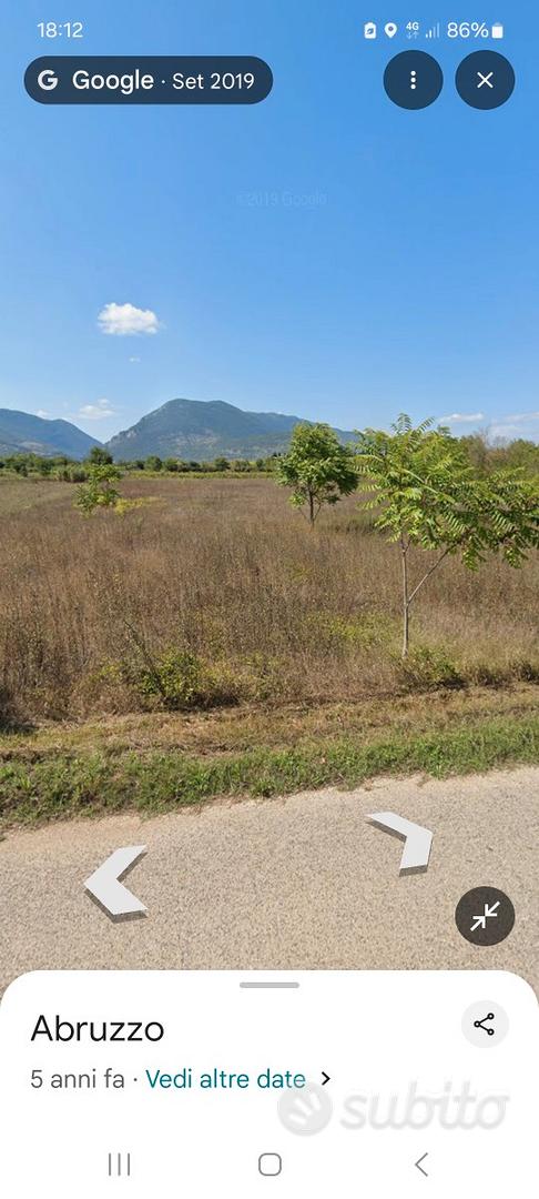 Terreno agricolo irriguo su strada - Vista 5