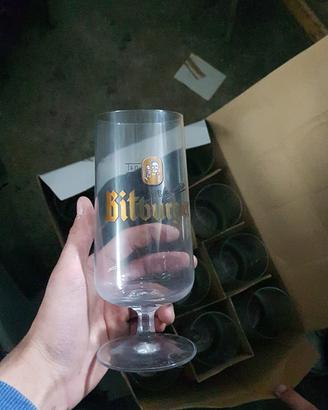 bicchieri birra bitburger