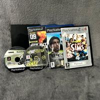 5 giochi PlayStation 2 vari condizioni stock PS2