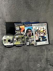 5 giochi PlayStation 2 vari condizioni stock PS2
