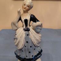 statuina decorativa damina porcellana