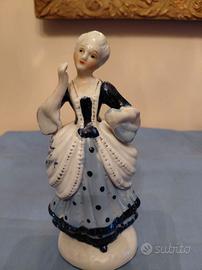 statuina decorativa damina porcellana