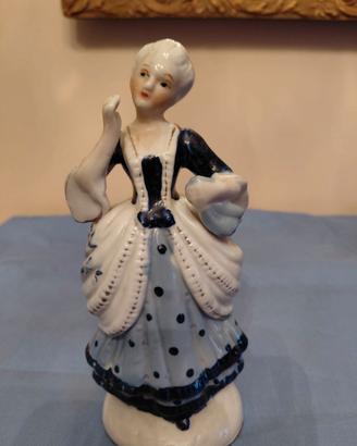 statuina decorativa damina porcellana