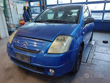 Ricambi CITROEN C2 1360cc benzina del 2006
