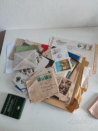 Lotto Cartaceo Buste Regno Pagella Biglietti Augur