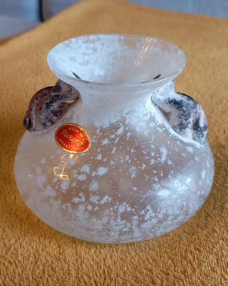 Anfora "Scavo" in vetro di Murano, vintage