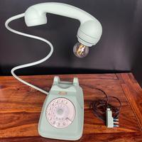 Lampada Telefono SIP vintage verde Tiffany