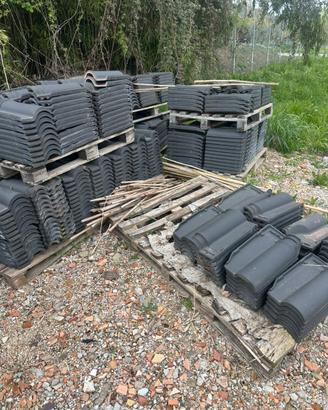 Tegole in cemento per tetto