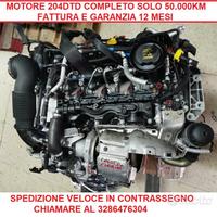 Motore completo 204dtd garanzia e fattura 50milakm