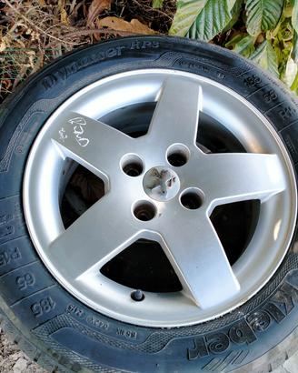 Cerchi in lega peugeot + gomme 