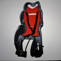 Seggiolino posteriore bici attacco telaio 