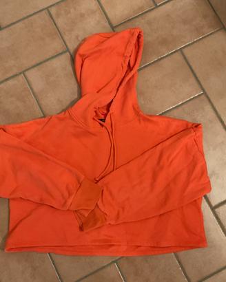 Felpa arancione - ragazza Tezenis.