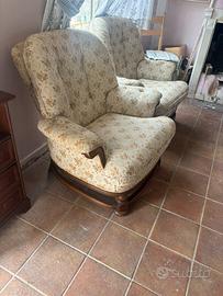 Coppia poltrone vintage