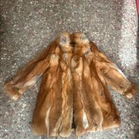 Pelliccia vintage volpe rossa canadese