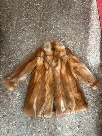 Pelliccia vintage volpe rossa canadese