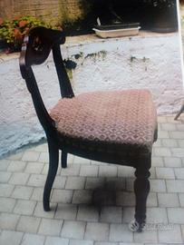 poltroncine in velluto 