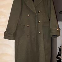 cappotto  verde donna