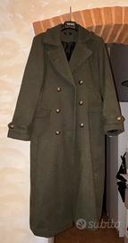 cappotto  verde donna