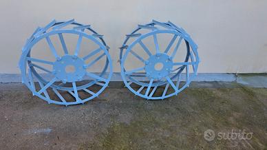 Ruote in ferro ( gabbie ) per trattorini