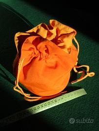 trousse de toilette morbida imbottita con lacci