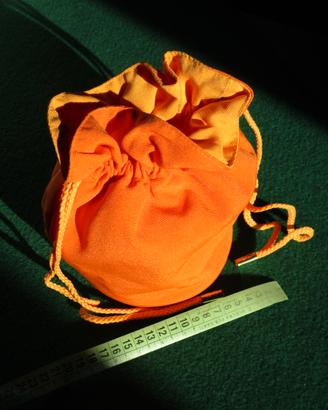 trousse de toilette morbida imbottita con lacci