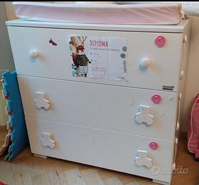 Cassettiera fasciatoio Erbesi