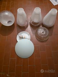vetri di ricambio lampadari 