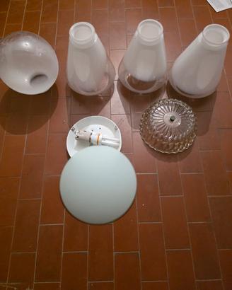 vetri di ricambio lampadari 