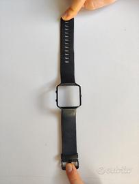 Cinturino + cornice in acciaio per Fitbit Blaze
